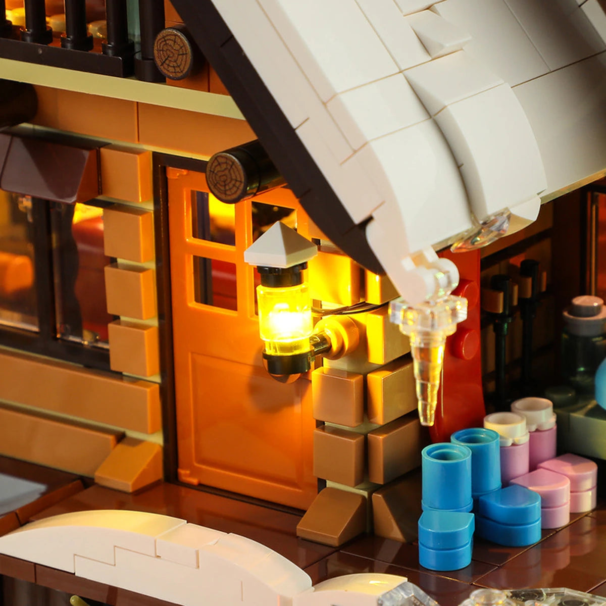 Lumibricks Retro House 10008 Ski Lodge - Image 3