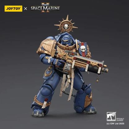 Warhammer 40,000: Space Marine 2 figurine Ultramarines Heavy Relic Primus Armor with Heavy Relic Bolt Rifle 13 cm - Image 6