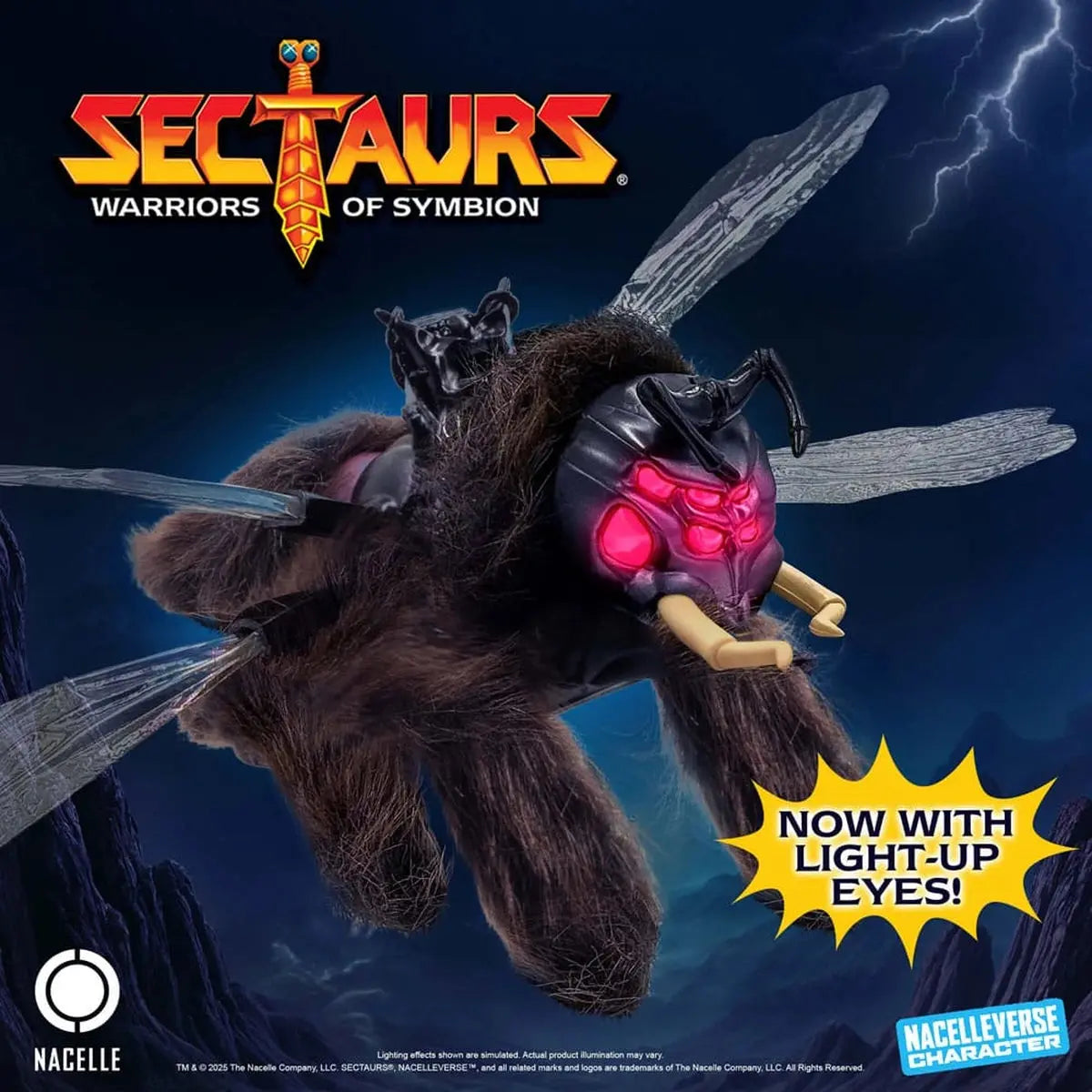 Sectaurs: Warriors of Symbion figurine Wave 2 SpiderFlyer 23 cm - Image 3