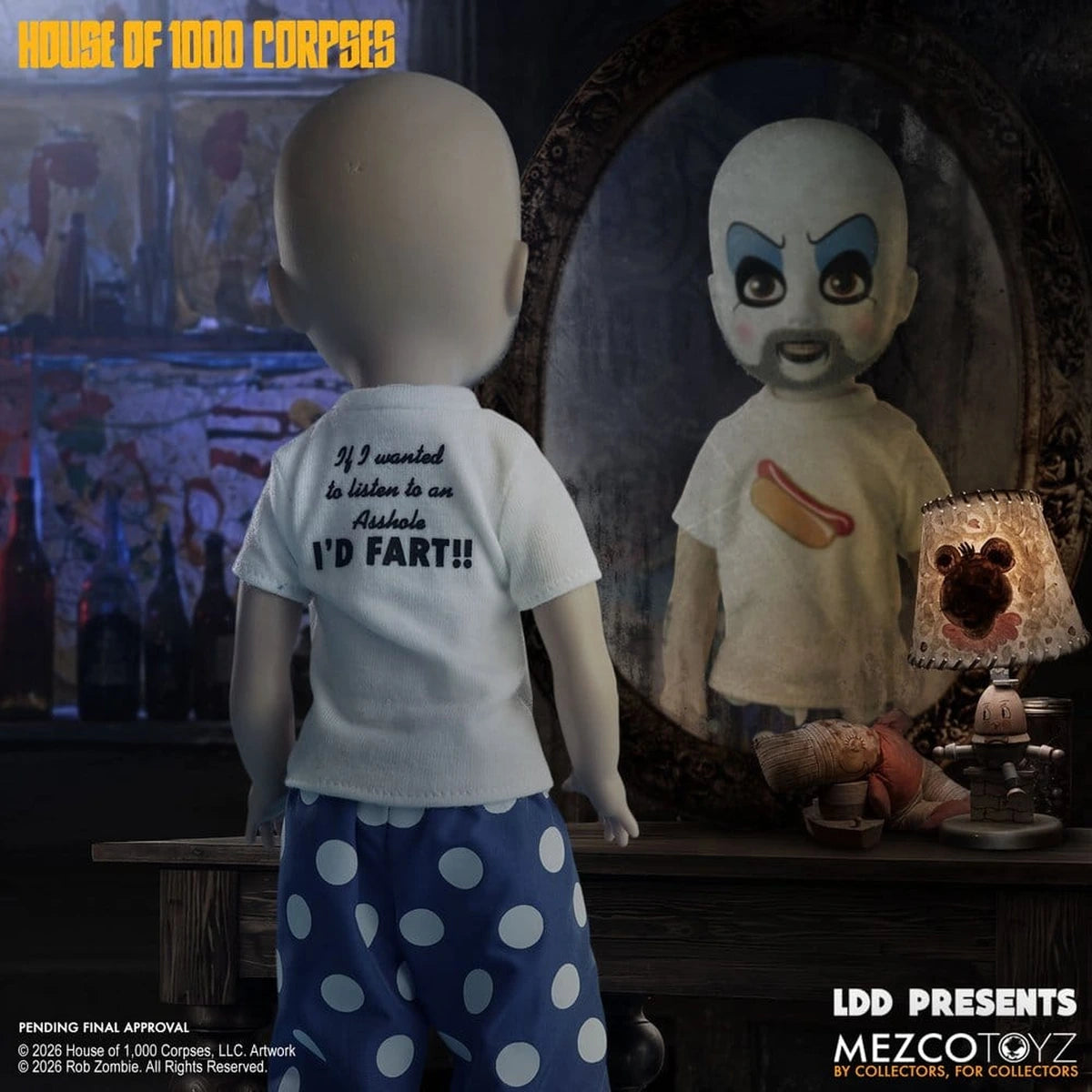 La Maison des mille morts LDD Presents poupée Captain Spaulding 25 cm - Image 7