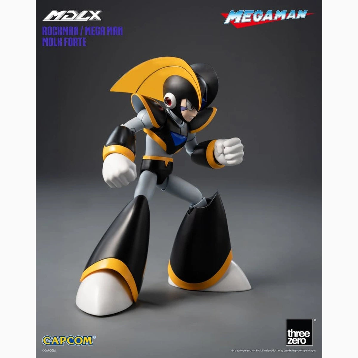 Mega Man figurine MDLX Rockman / Mega Man Forte 10 cm - Image 6