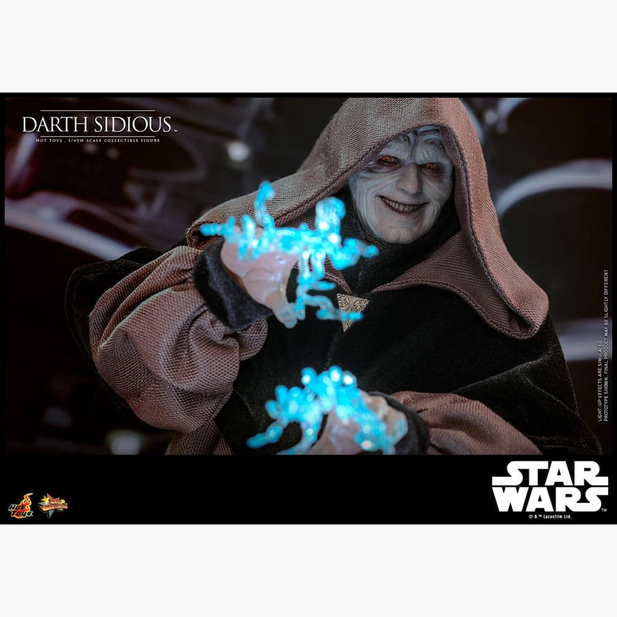 Star Wars figurine Movie Masterpiece 1/6 Darth Sidious 29 cm - Image 4