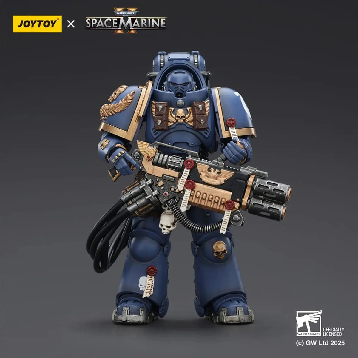 Warhammer 40,000: Space Marine 2 figurine Ultramarines Heavy Artificer Armor with Relic Multi-Melta 13 cm - Image 4
