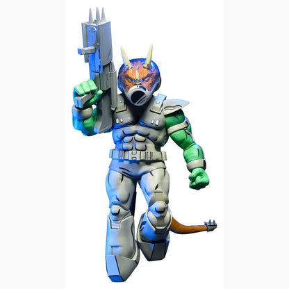Tortues Ninja (Mirage Comics) figurine Shock Commando Triceraton 18 cm - Image ajoutée 8