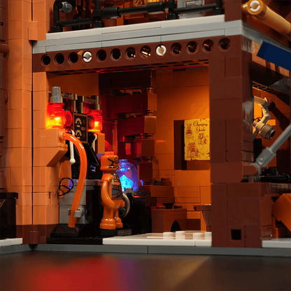 Lumibricks Steampunk World 11015 Steampunk Mechanical Workshop - Image 2