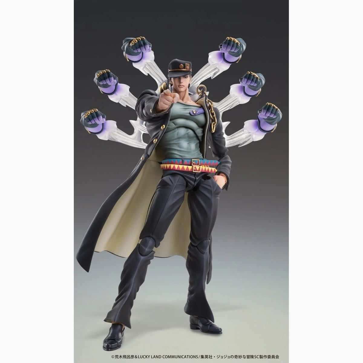 JoJo's Bizarre Adventure: Stardust Crusaders Chozokado figurine Jotaro Kujo Ver.2 16 cm - Image 5