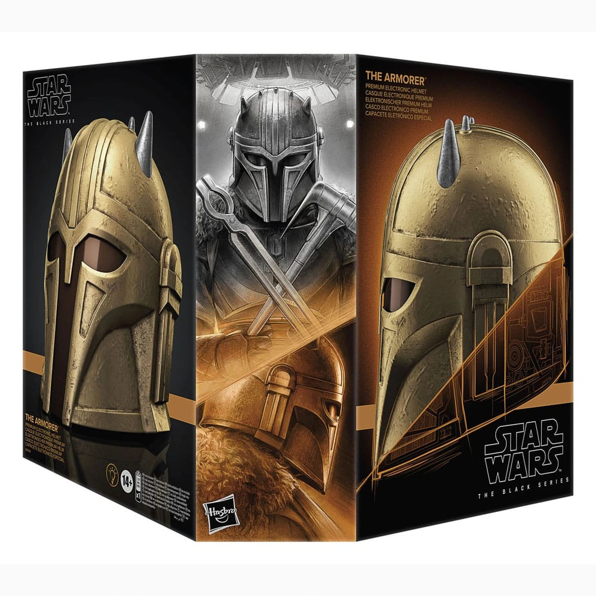 Star Wars: The Mandalorian Black Series casque electronique The Armorer - Image 6