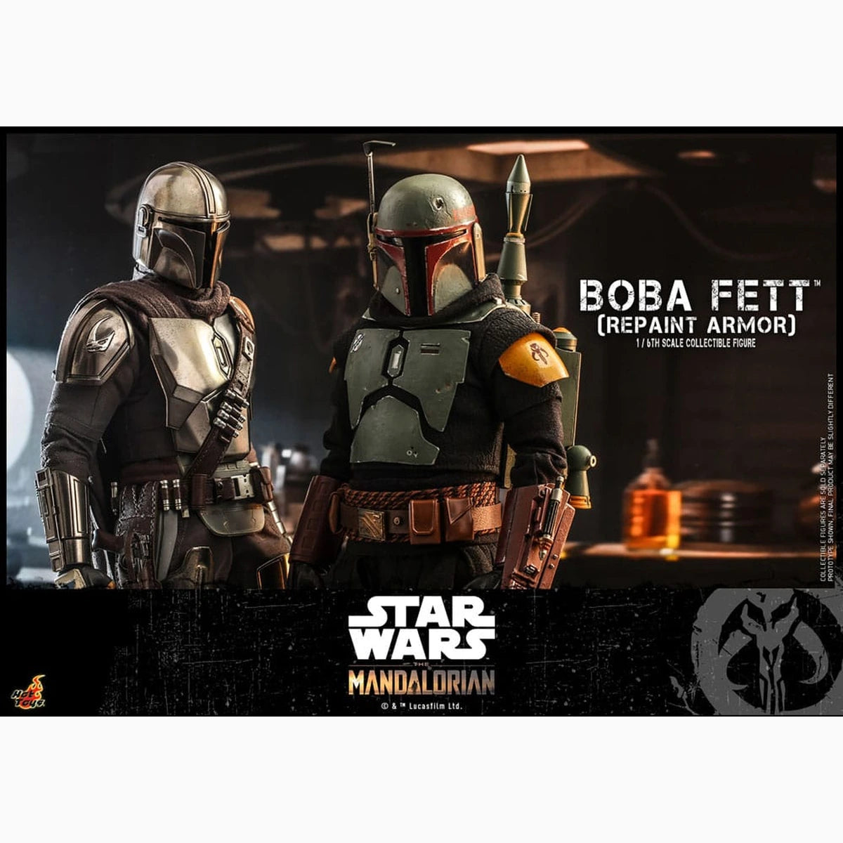Star Wars: The Mandalorian figurine 1/6 Boba Fett Repaint Armor Special Edition 30 cm - Image 5