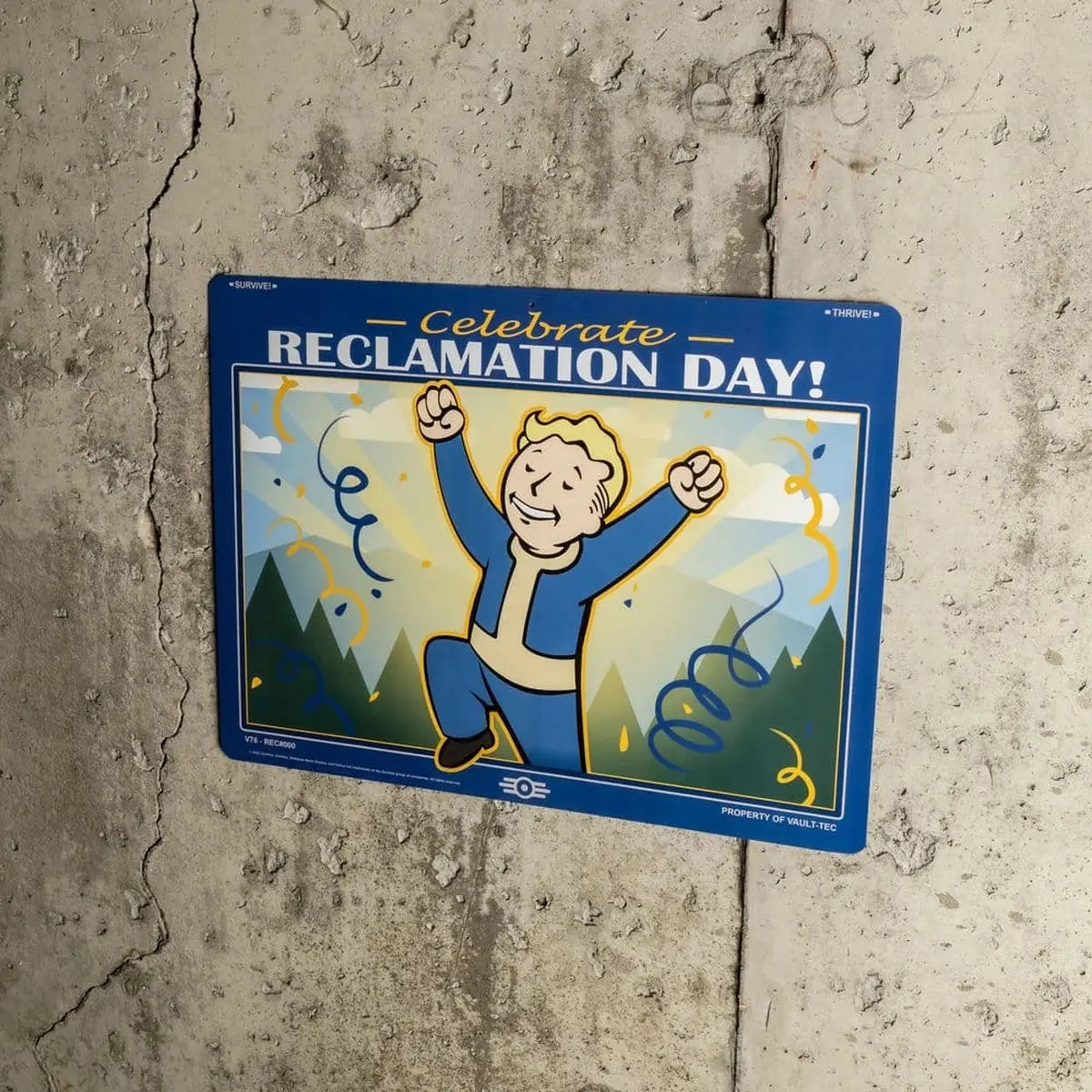 Fallout panneau métal Reclamation Day - Image 4