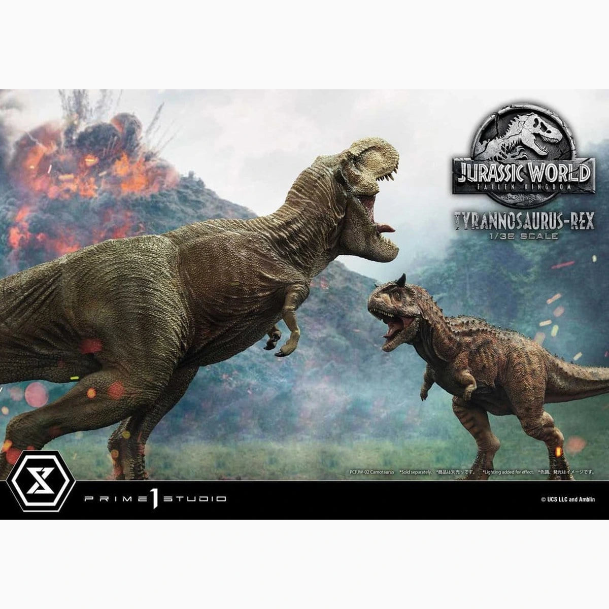 Jurassic World: Fallen Kingdom (Film) Prime Collectible Figures statue 1/38 Tyrannosaurus Rex 23 cm - Image 6