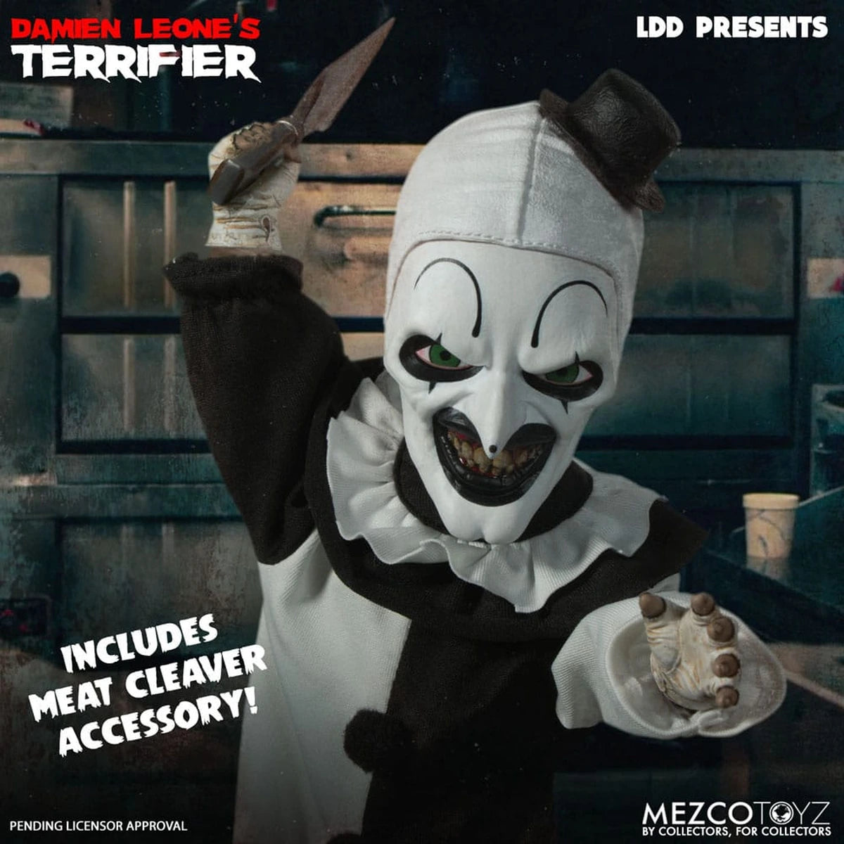 Terrifier LDD Presents poupée Art the Clown 25 cm - Image 5