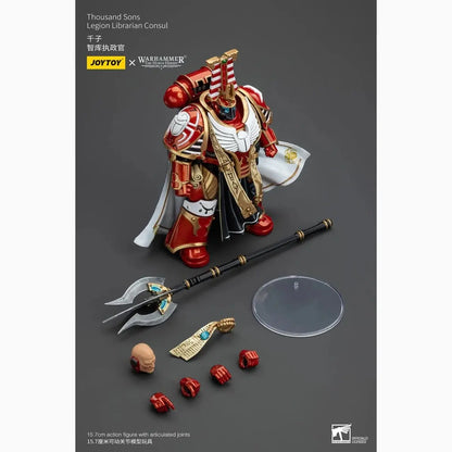 Warhammer The Horus Heresy figurine 1/18 Thousand Sons Legion Librarian Consut 16 cm - Image 4