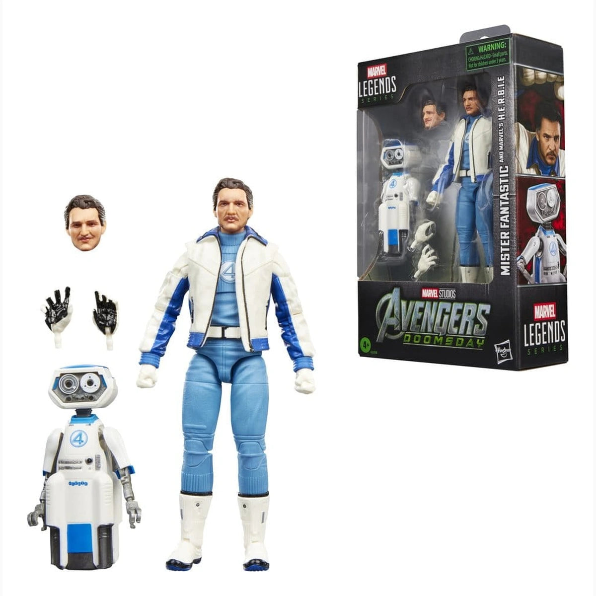 Avengers: Doomsday Marvel Legends pack 2 figurines Mister Fantastic & Marvel's H.E.R.B.I.E. 15 cm - Image 4
