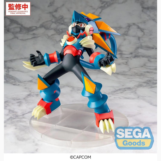 Mega Man Battle Network figurine PVC Luminasta Mega Man Gregar Beast 17 cm - Image 1
