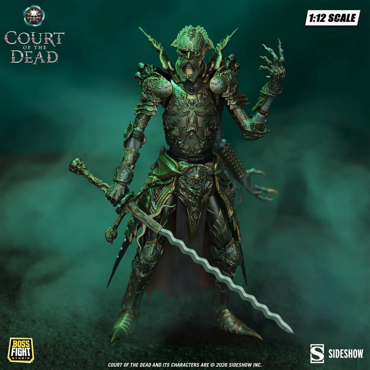 Court of the Dead figurine 1/12 Mortighull: Exalted Reaper General 11 cm - Image 3