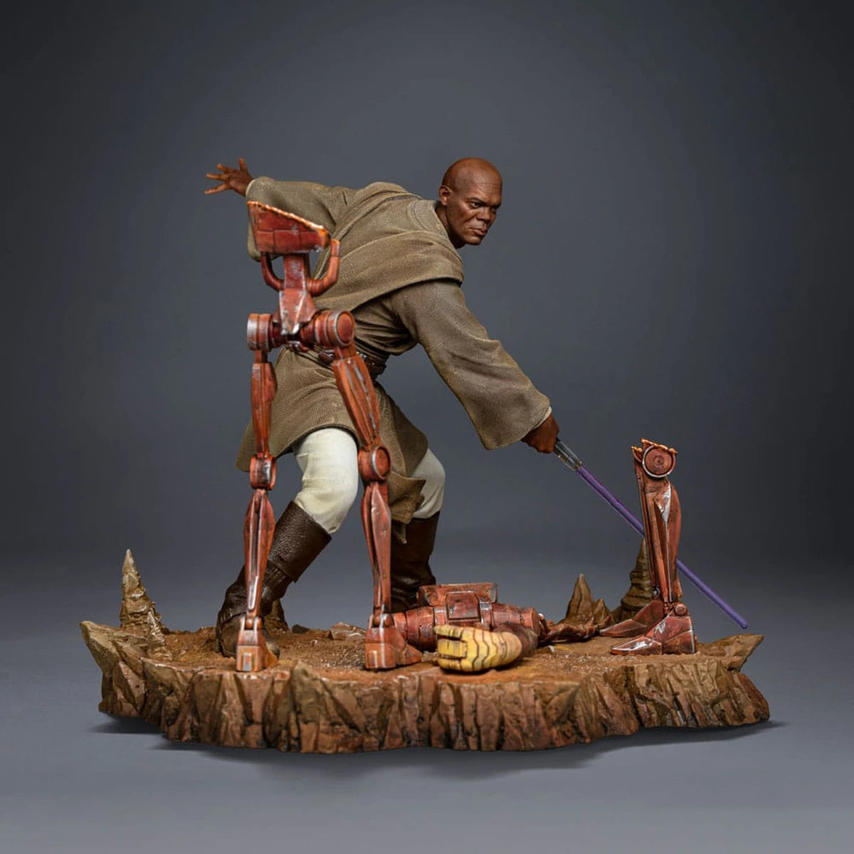 Star Wars statuette 1/10 Art Scale Mace Windu 18 cm - Image 6
