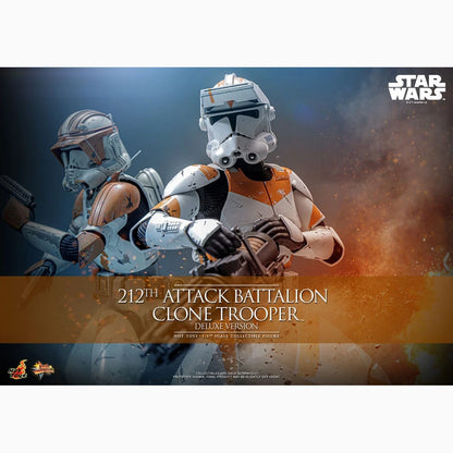Star Wars: The Clone Wars figurine 1/6 212th Attack Battalion Clone Trooper Deluxe Version 30 cm - Image 4