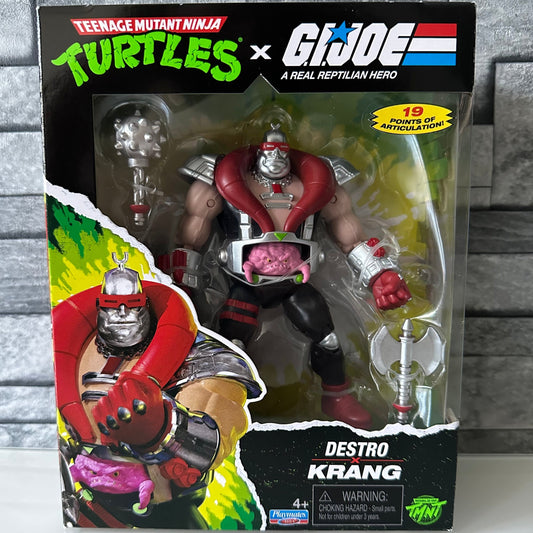 Tortues Ninja x G.I. Joe Crossover Classics figurine Krang Droid x Destro 12 cm Playmates