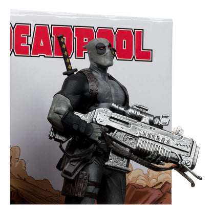 Marvel Collection statuette PVC 1/6 Deadpool (Deadpool #1)(Grey Suit Chase) 27 cm - Image 6