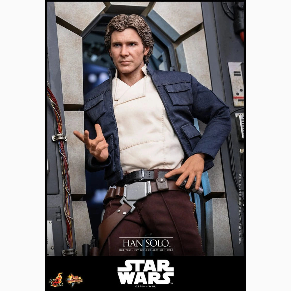 Star Wars Episode V figurine Movie Masterpiece 1/6 Han Solo 31 cm - Image 5