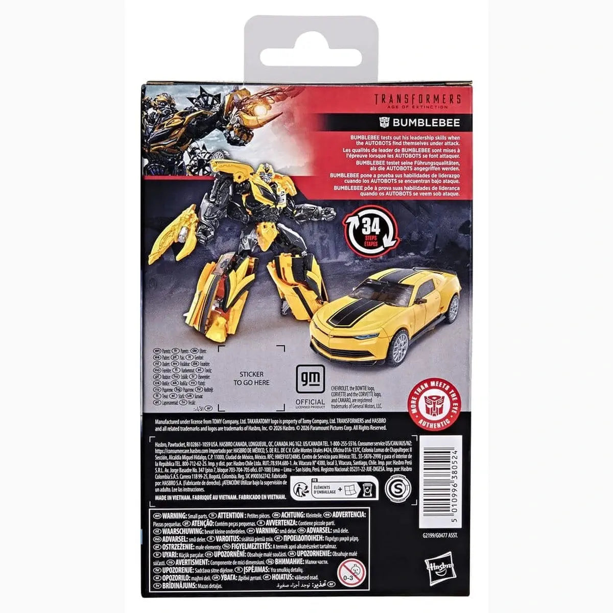 Transformers : L'Âge de l'extinction Studio Series Deluxe Class figurine Bumblebee 13 cm - Image 3