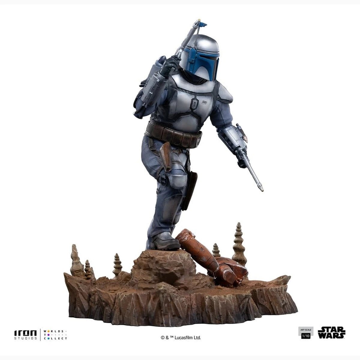 Star Wars Jango Fett Art Scale statuette 1/10 Jango Fett 21 cm - Image 4