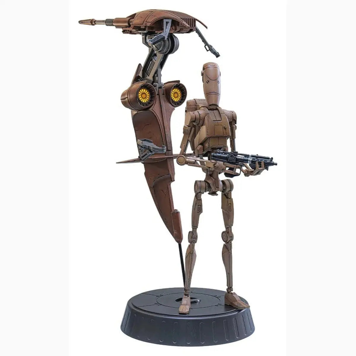 Star Wars: The Phantom Menace Movie Masterpiece set de figurines 1/6 Battle Droid & STAP 32 cm - Image 1