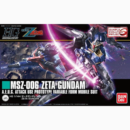 Gundam Gunpla HG 1/144 203 Zeta Gundam - Image 2