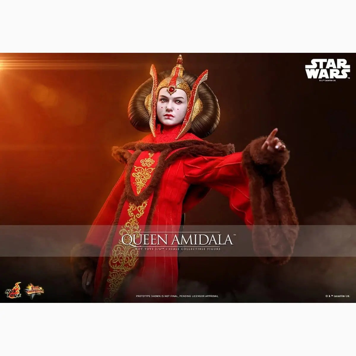 Star Wars Movie Masterpiece figurine 1/6 Queen Amidala 28 cm - Image 3