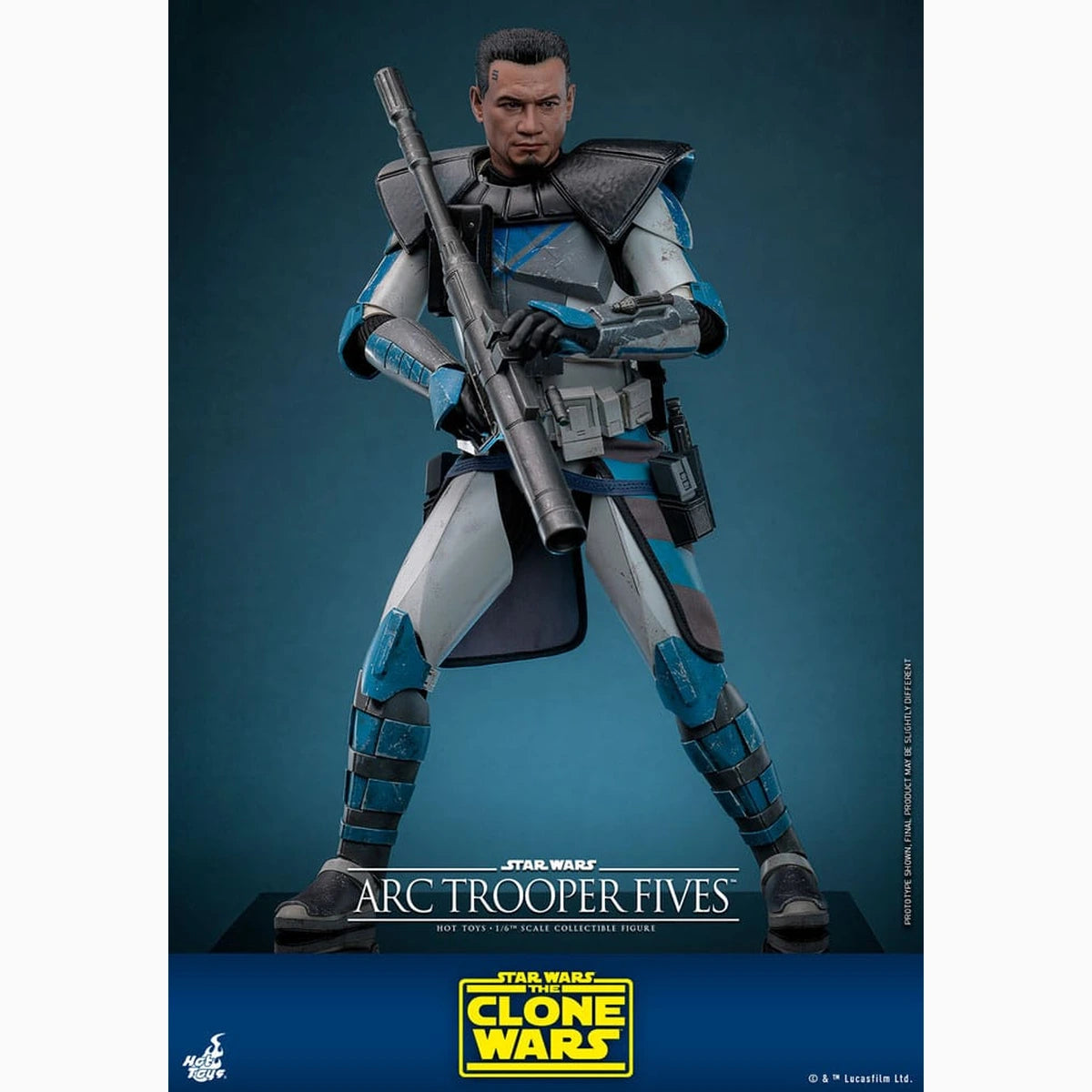 Star Wars: The Clone Wars figurine 1/6 Arc Trooper Fives 30 cm - Image 6
