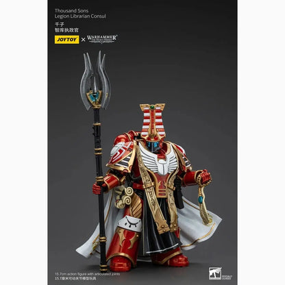 Warhammer The Horus Heresy figurine 1/18 Thousand Sons Legion Librarian Consut 16 cm - Image 5