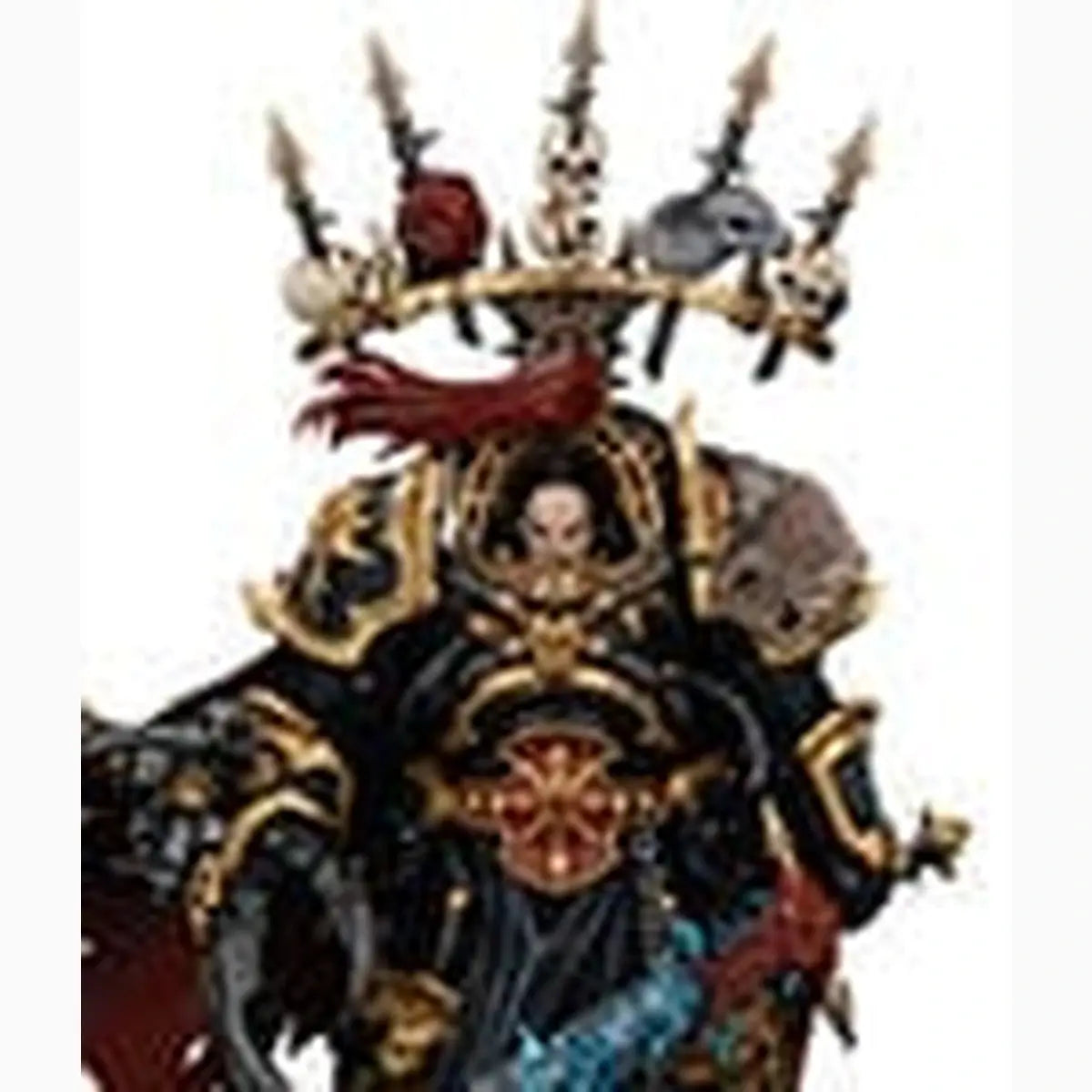 Warhammer 40,000 figurine  Black Legion Abaddon the Despoiler with Drach'nyen and the Talo 16 cm - Image 2
