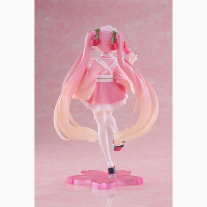 Hatsune Miku statuette PVC Newley Written Sakura Miku Japanese Cafe Ver. Reissue 18 cm - Image 7
