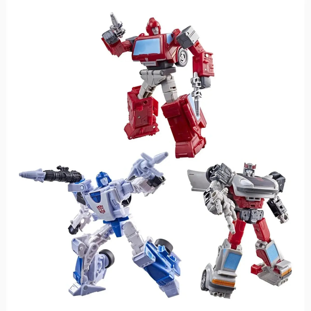 Transformers Age of the Primes pack 3 figurines Autobot Mirage & Bluestreak & Ironhide - Image 1