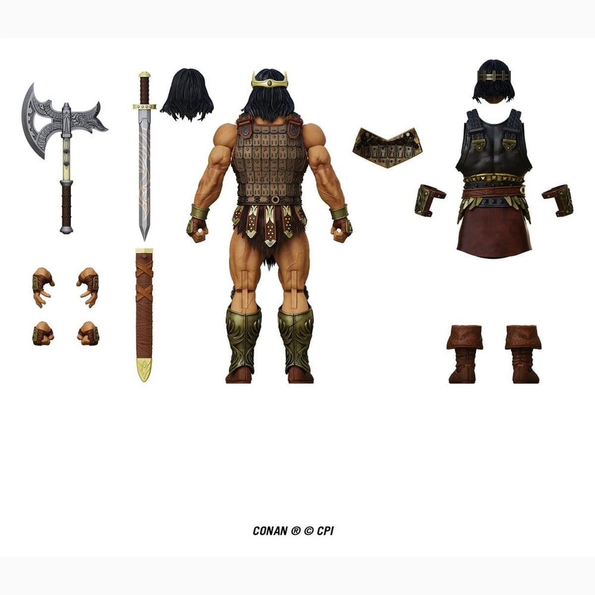 Conan Epic H.A.C.K.S. figurine 1/12 King Conan: Ruler of Aquilonia - Image 6