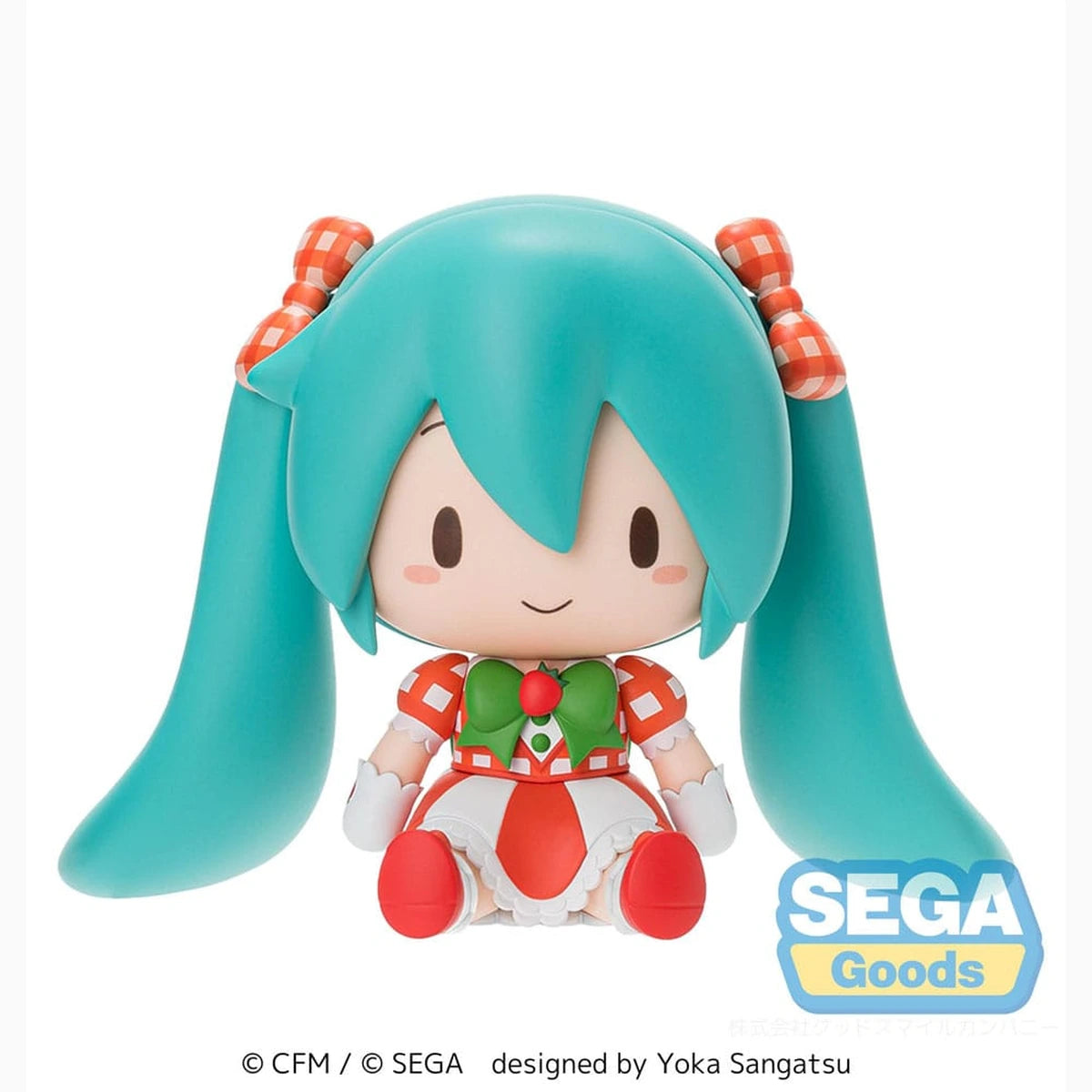 Character Vocal Series 01: Hatsune Miku figurine Fuwa Petit Chibi Hatsune Miku x Love and Berry Dress Up and Dance! Lovely Strawberry 8 cm - Image 7