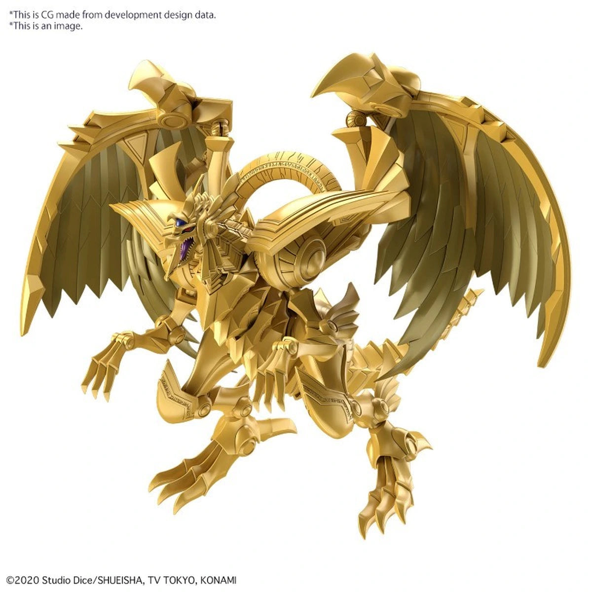 Yu Gi Oh Figure-Rise Standard Amplified Egyptian God Winged Dragon Of Ra - Image 1