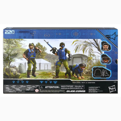 G.I. Joe Classified Series pack 3 figurines #220 Mad Marauders: Footloose & Mutt & Junkyard 15 cm - Image 3