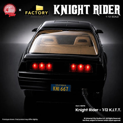 Knight Rider figurine 1/12 K.I.T.T. avec Michael Knight - Image 5