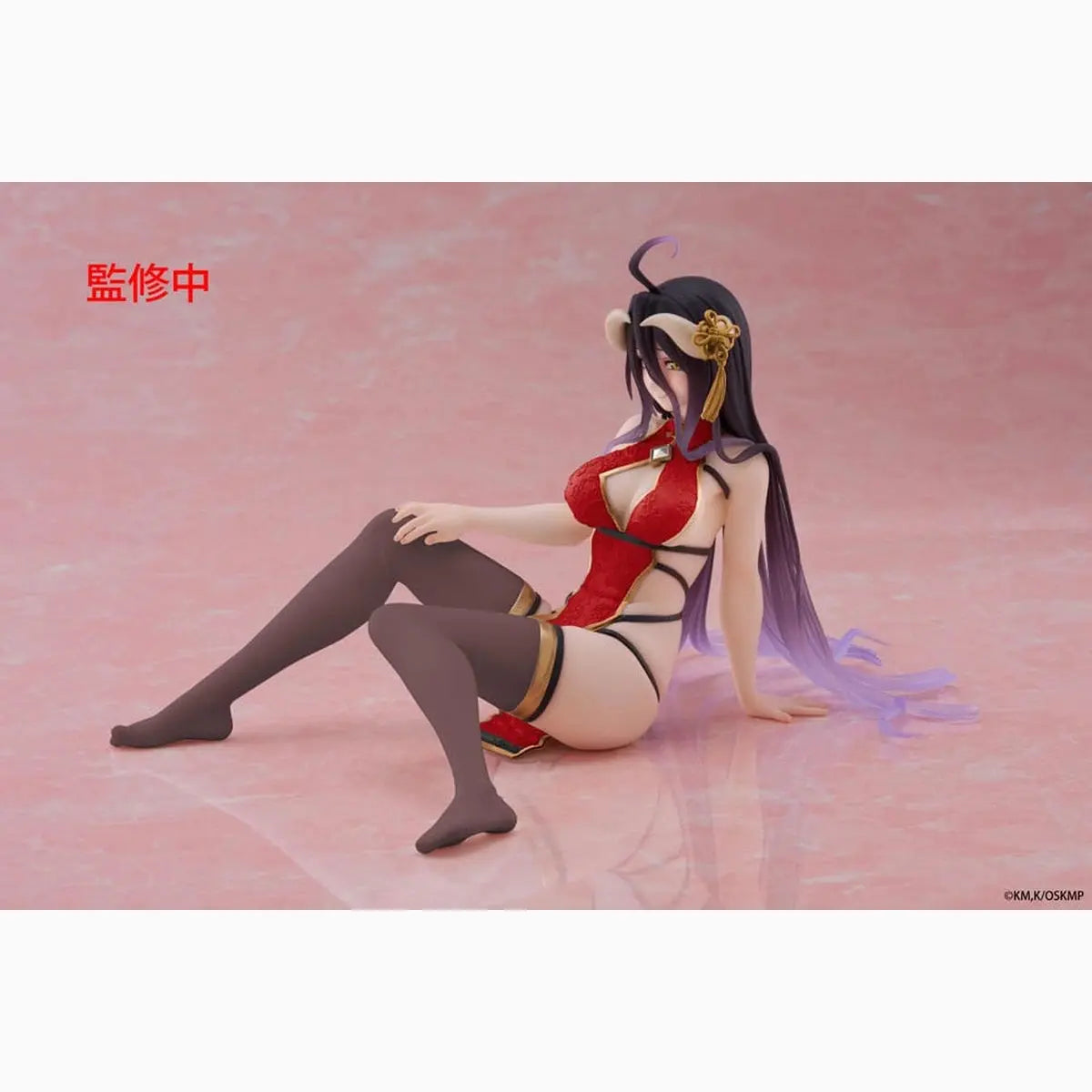 Overlord statuette PVC Desktop Cute Figure Albedo Chinese Dress Ver. Renewal 13 cm - Image 5
