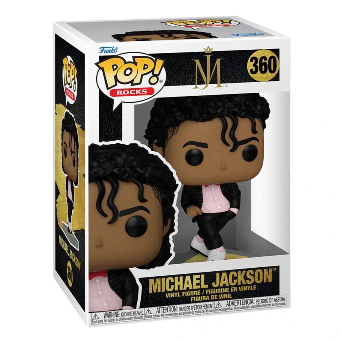 Michael Jackson POP! Rocks Vinyl Figurine Billie Jean 9 cm - Image 4
