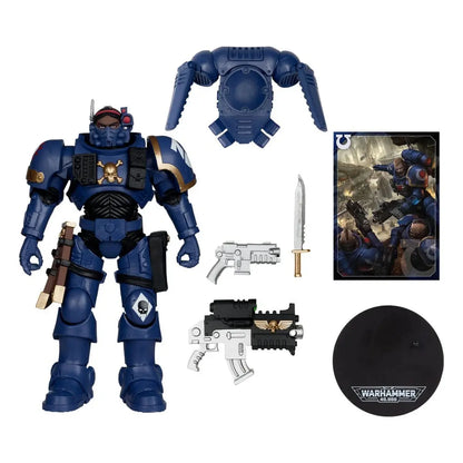 Warhammer 40,000 figurine Lieutenant in Phobos Armor (Ultramarines) 18 cm - Image 3