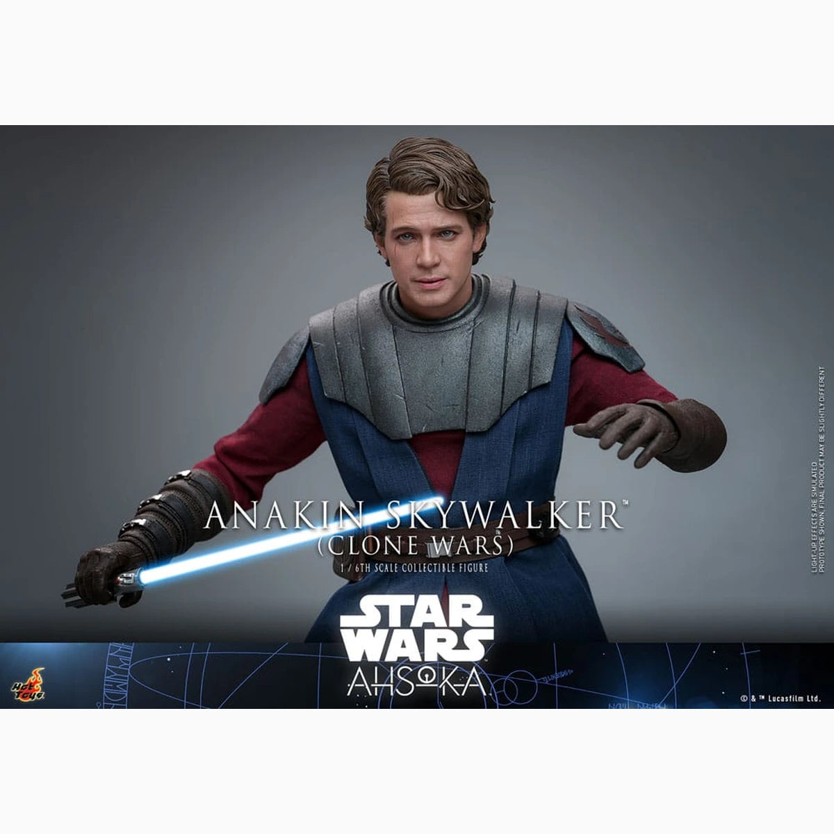 Star Wars: The Clone Wars figurine 1/6 Anakin Skywalker 31 cm - Image 6