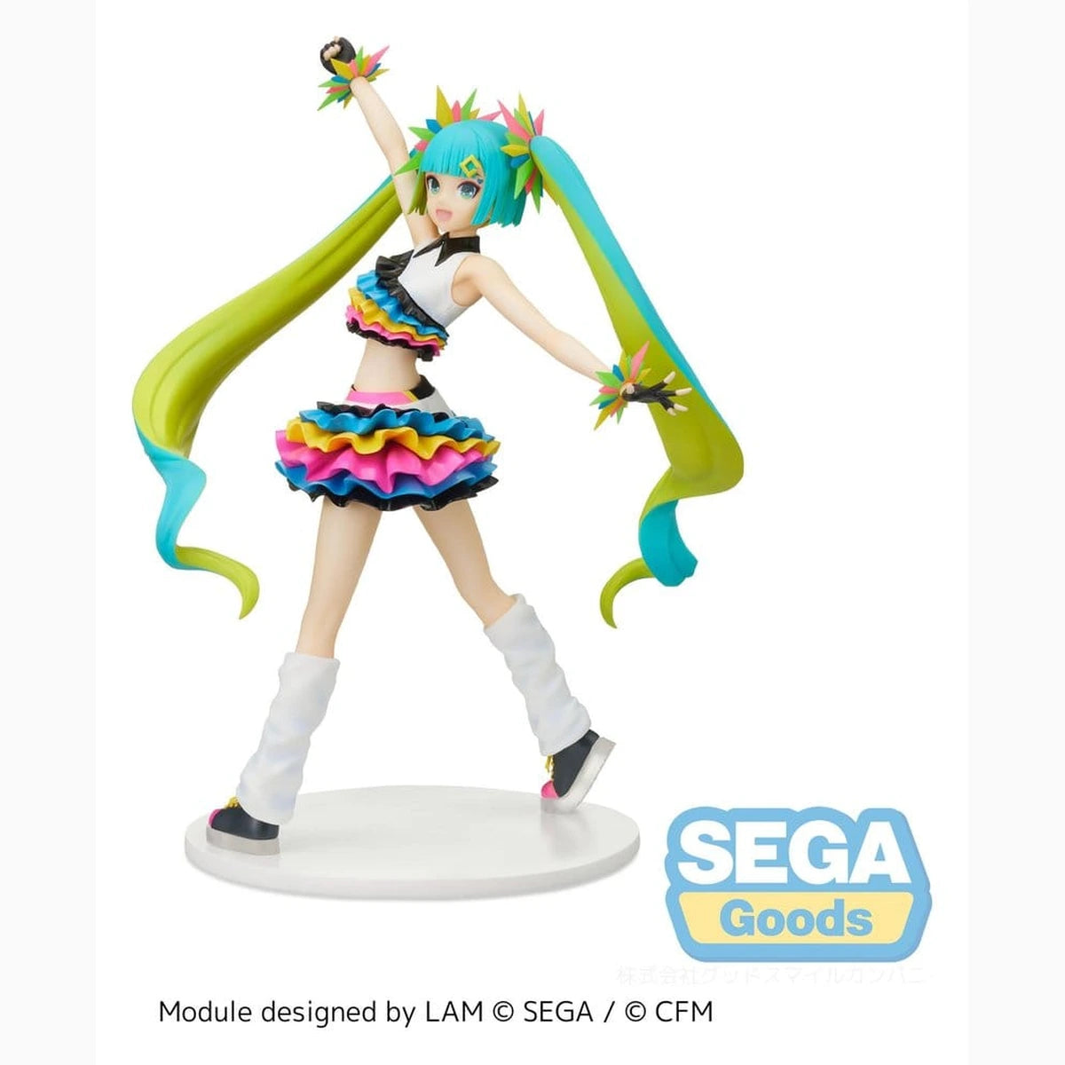Hatsune Miku Project DIVA MEGA39's FIGURIZM figurine PVC Hatsune Miku - Catch the Wave 25 cm - Image 1