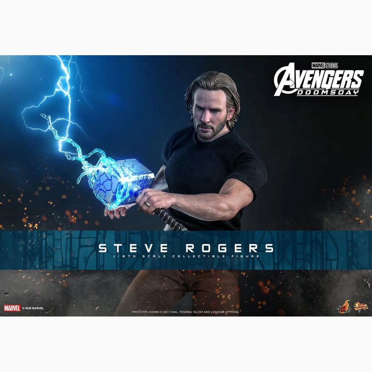 Marvel Avengers: Doomsday Movie Masterpiece figurine 1/6 Steve Rogers 31 cm - Image 2