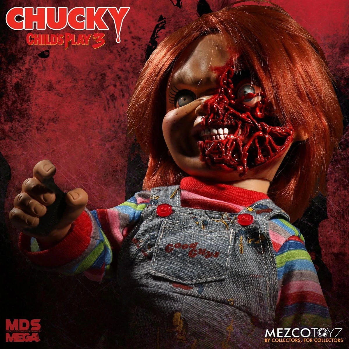 Chucky 3 poupée parlante Designer Series Pizza Face Chucky 38 cm - Image 3