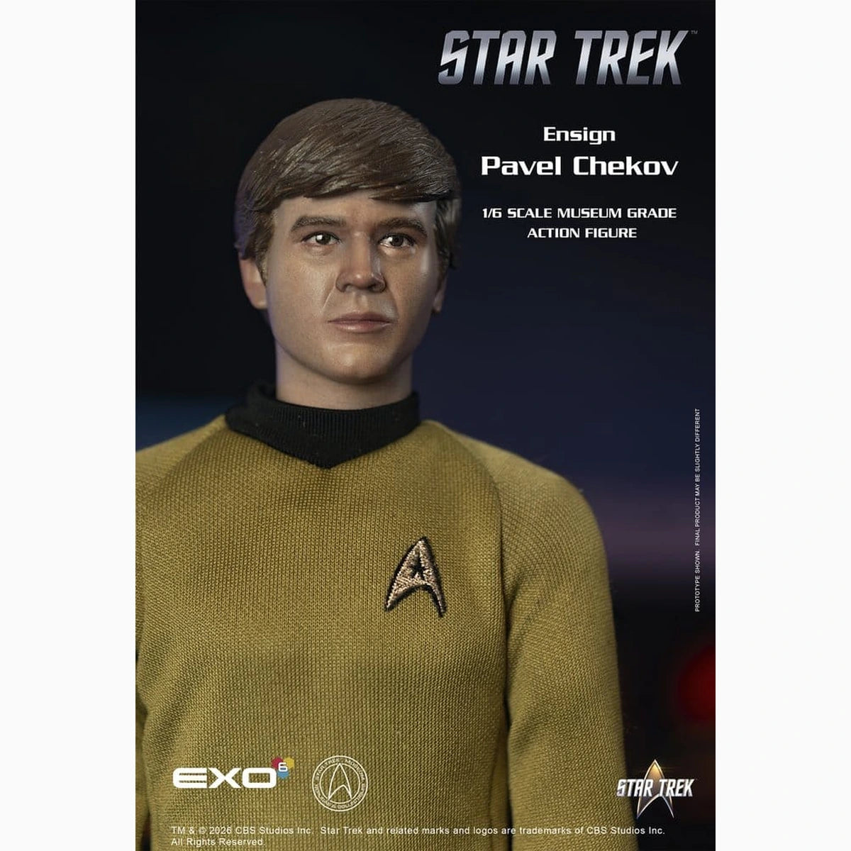 Star Trek: La série originale figurine 1/6 Ensign Pavel Chekov 30 cm - Image 5