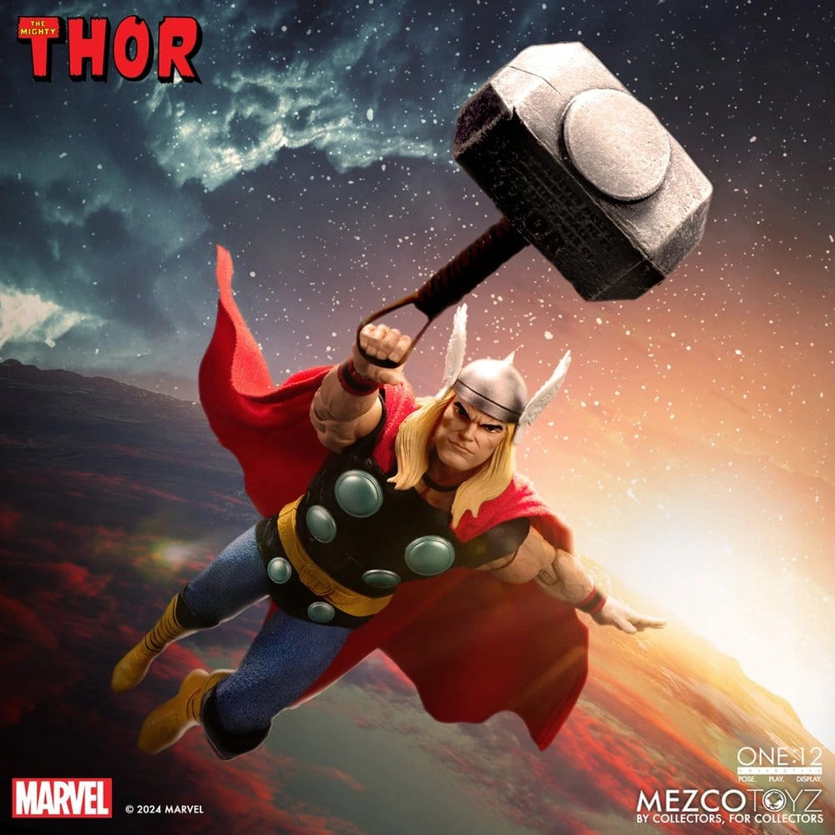 Marvel One:12 Collective figurine 1/12 The Mighty Thor 17 cm - Image 4