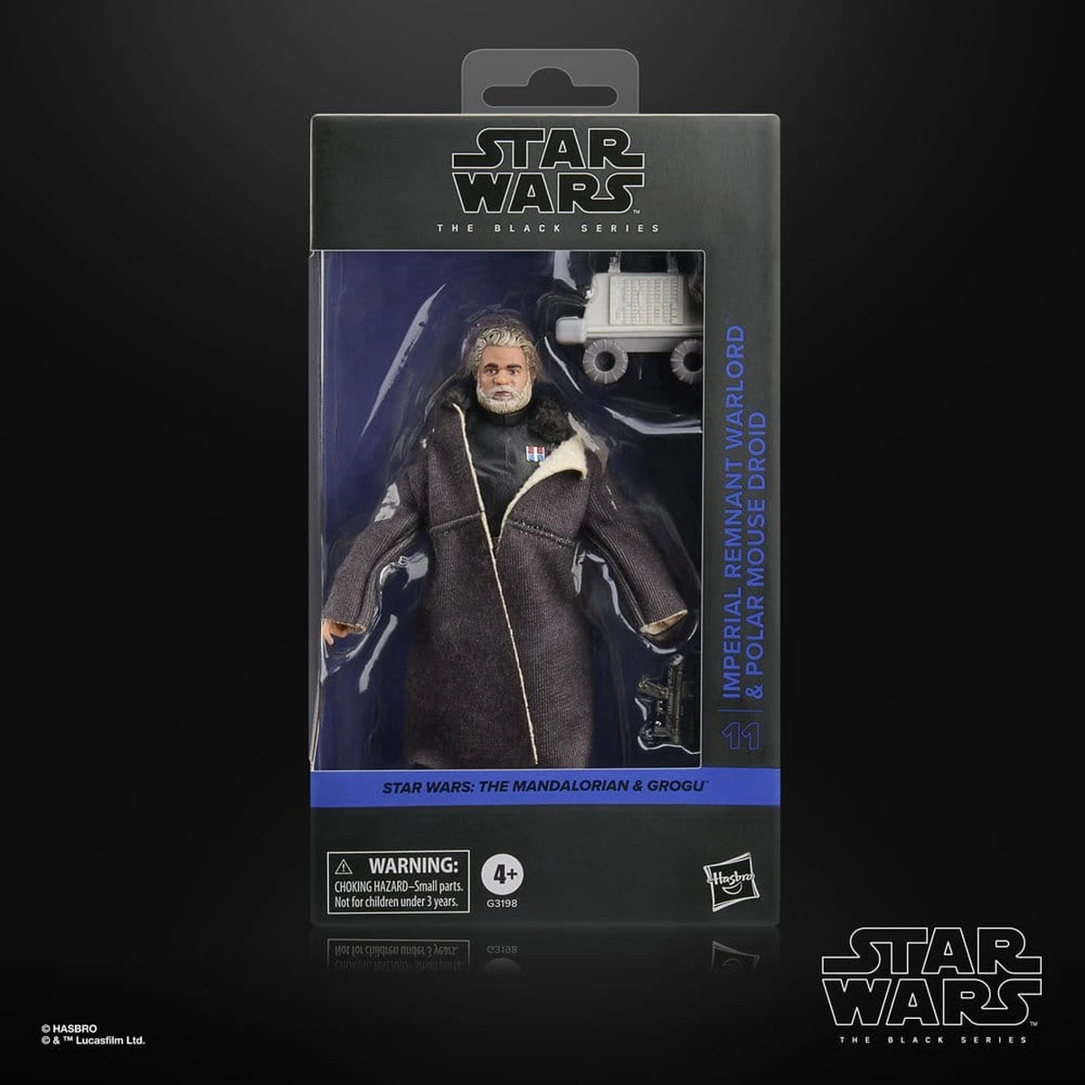 Star Wars: The Mandalorian & Grogu Black Series figurine Imperial Remnant Warlord & Polar Mouse Droid 15 cm - Image 2
