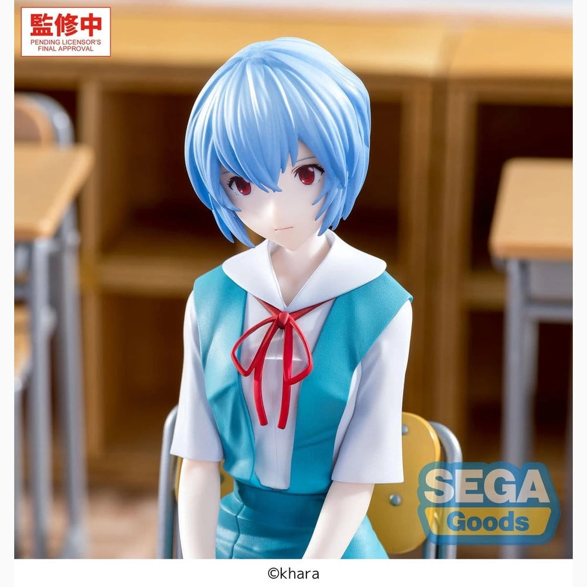 Evangelion: New Theatrical Edition XStellar figurine PVC Rei Ayanami Uniform Ver. 16 cm - Image 5